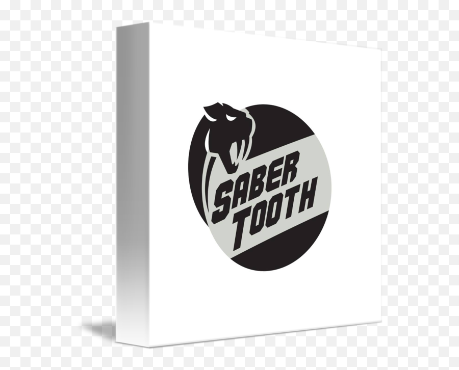 Saber Tooth Tiger Cat Head Circle Retro By Aloysius Patrimonio - Automotive Decal Png,Sabertooth Logo