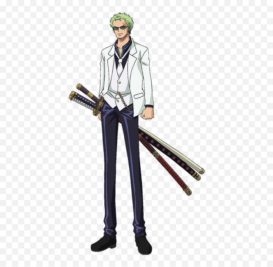 Download Zoro Film Gold White Casino Outfit - One Piece Film Roronoa Zoro Film Gold Png,Zoro Png