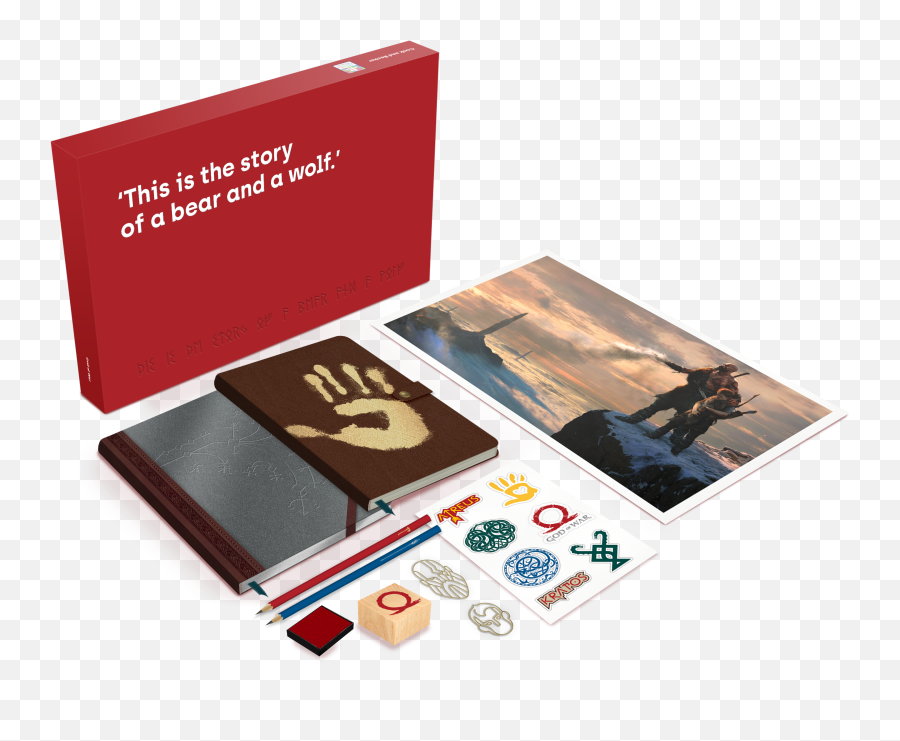 The Official God Of War Art Collection - God Of War Notebook Png,God Of War 2018 Logo