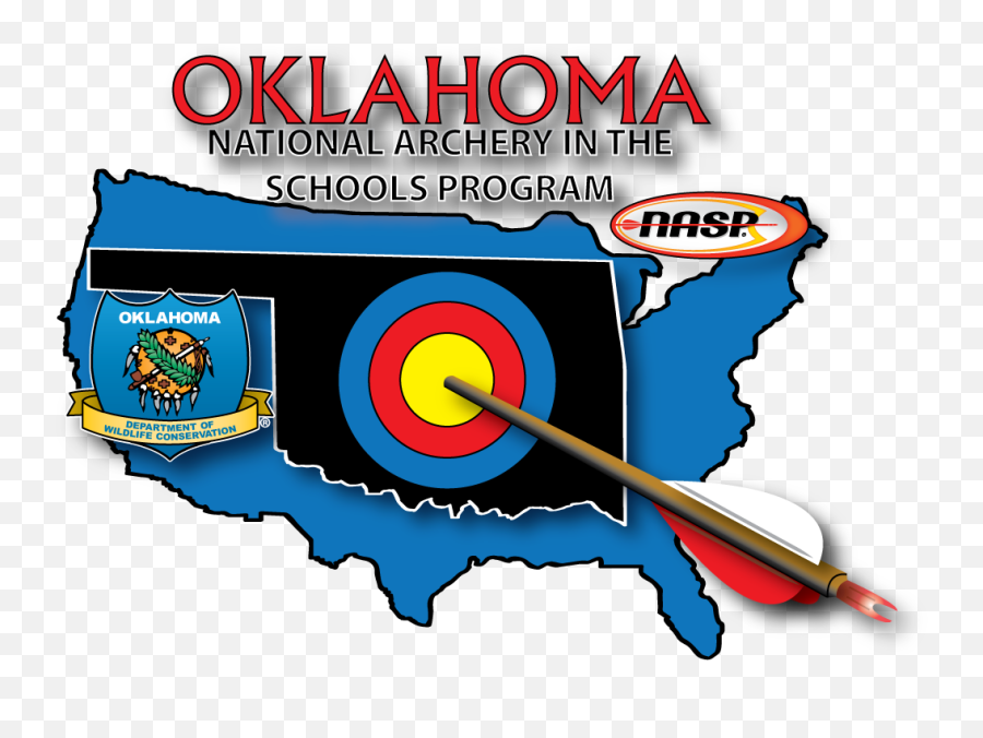 Archery In The Schools Program - Oklahoma Department Of Wildlife Conservation Png,Bow And Arrow Logo