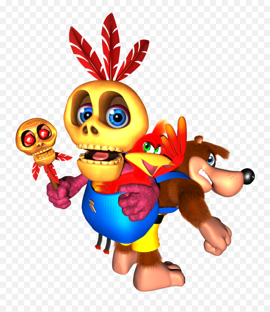 Banjo - Banjo Kazooie And Mumbo Jumbo Png,Banjo Kazooie Png