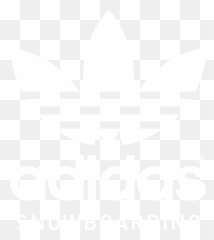 adidas logo white png