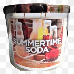 Bath Body Works Summertime Soda 3 - Rare Bath And Body Works Candles Png,Bath And Body Works Logo Png