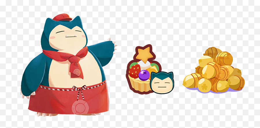 An Enormous Snorlax Is Here - Pokemon Cafe Mix Mimikyu Png,Snorlax Transparent