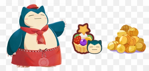 An Enormous Snorlax Is Here - Pokemon Cafe Mix Mimikyu Png,Snorlax Transparent