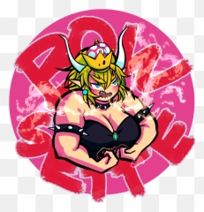 Emilia Commissions Open Bowsette Mastoart Mario - Fictional Character Png,Bowsette Png