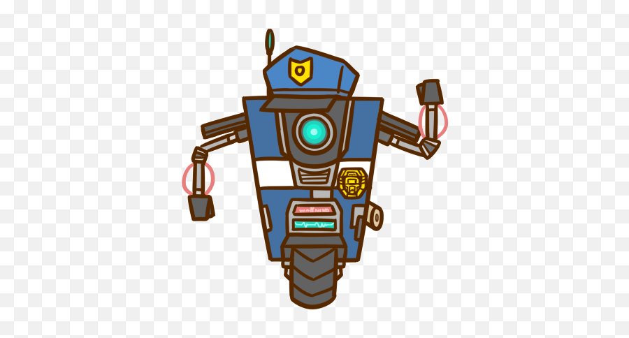 Steam Community Claptrap Dance - Mad Robot Gif Transparent Png,Borderlands 2 Logo