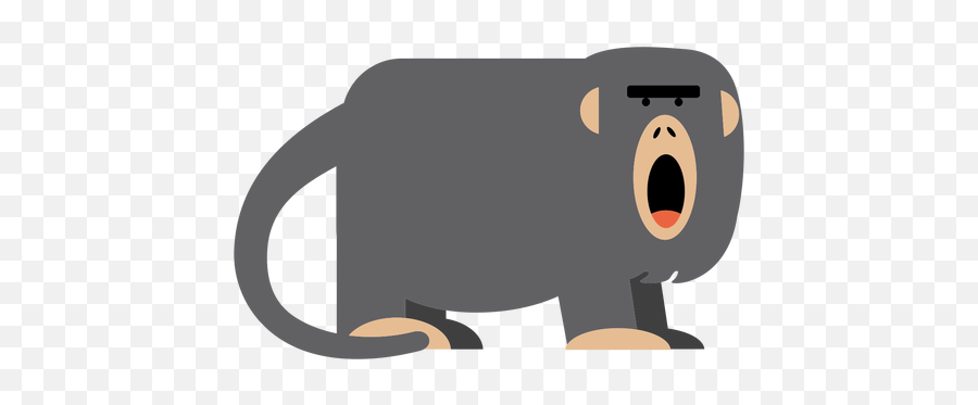 Transparent Png Svg Vector File - Howler Monkey Vector,Monkey Transparent Background