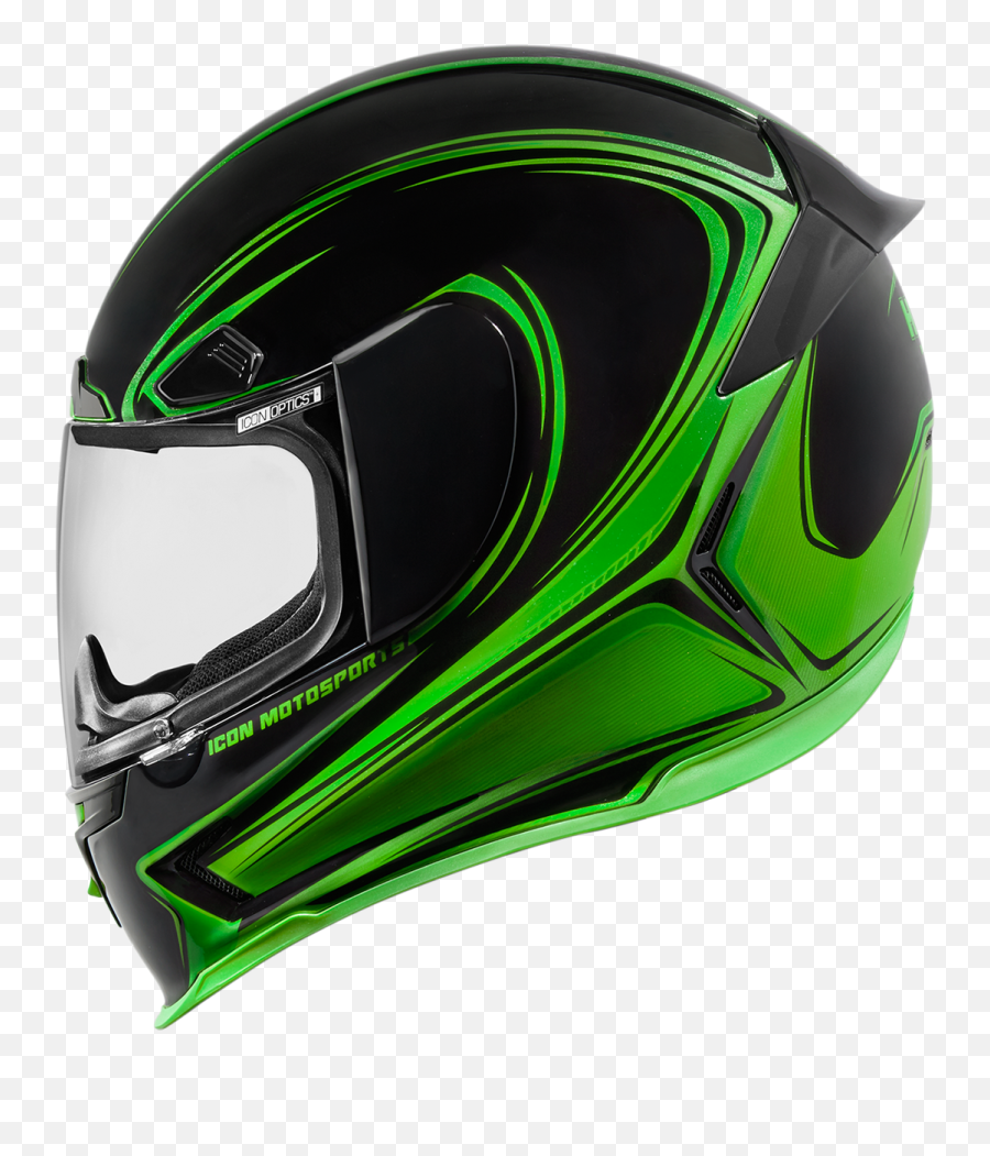 Meancycles Airframe Pro Halo Green Full Face Helmet - Part Icon Helmet Blue Pro Png,Icon Motorcycle Helmets