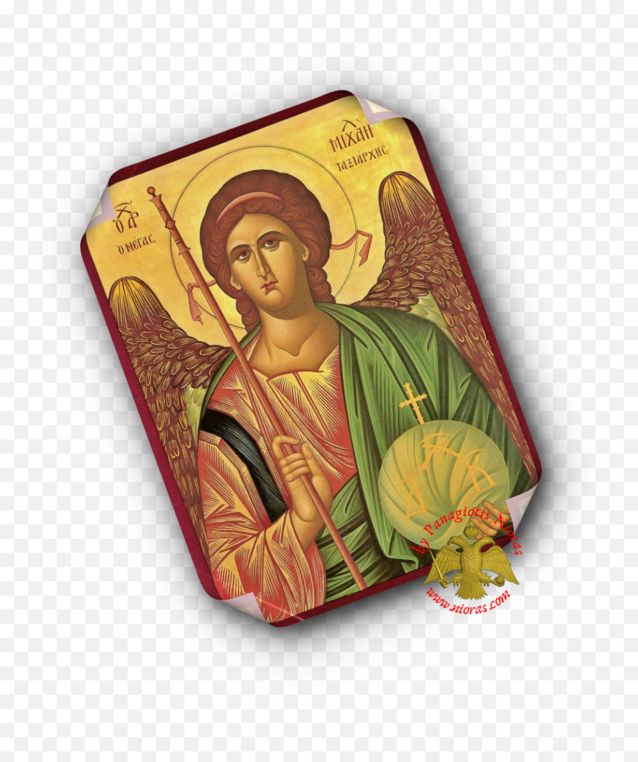 Laminated Orthodox Icons Archangel - Vizantijske Ikone Png,Icon Of St Michael The Archangel