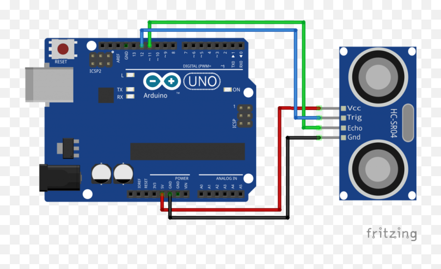 Scaling Image Using Ultrasonic Sensor And Processing Diy - Ultrasonic Sensor With Arduino Png,Arduino Icon Png