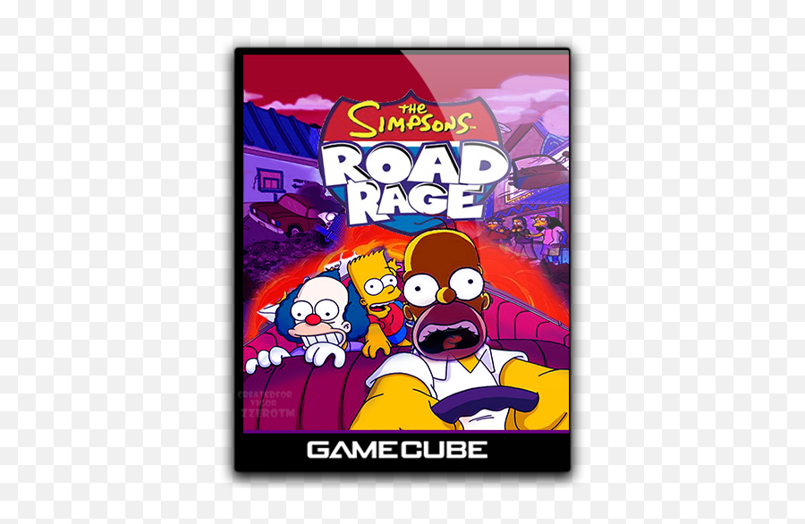 Simpsons Road Rage Unblocked - Treevp Simpsons Road Rage Gamecube Icon Png,Gamecube Icon Png