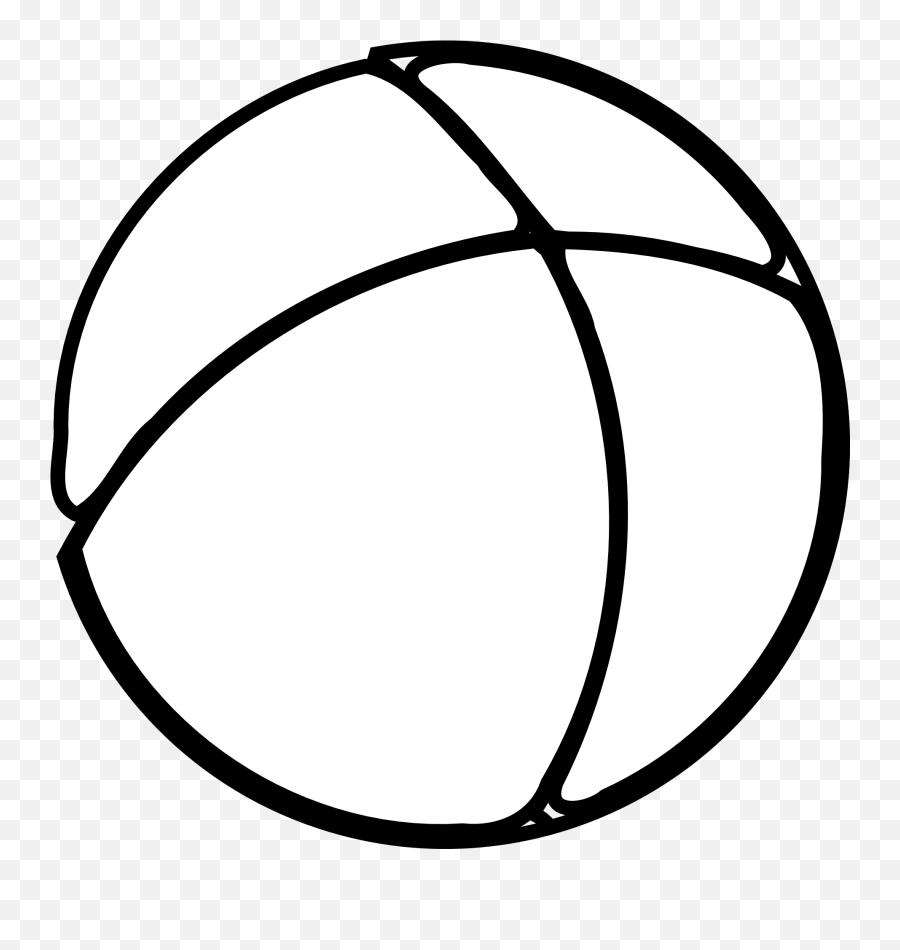 Download Hd Beach Ball Clipart - Tennis Ball Icon White Png,Volleyball Transparent Background