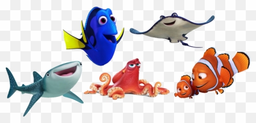 Finding - Finding Dory Main Characters Png,Nemo Png