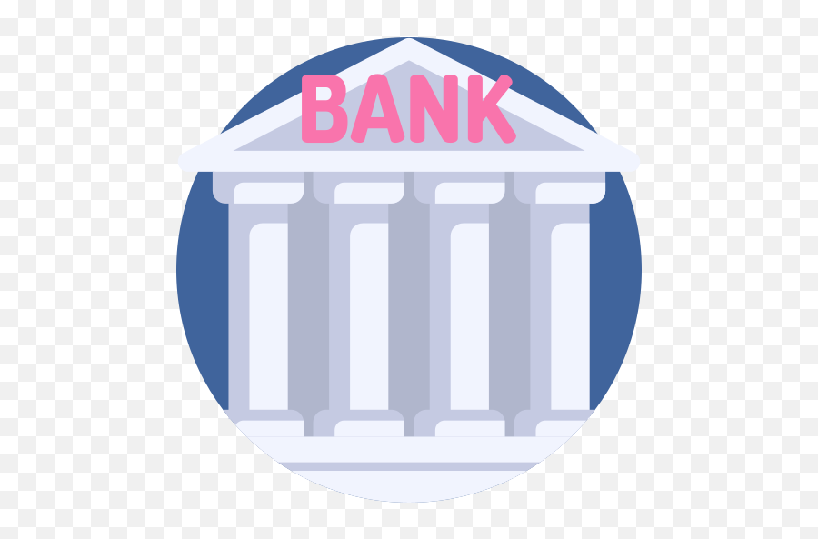 Bank - Flat Icon Bank Png,Business Flat Icon