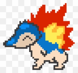 Cyndaquil Sprite Png Picture - Test Sprite,Cyndaquil Png