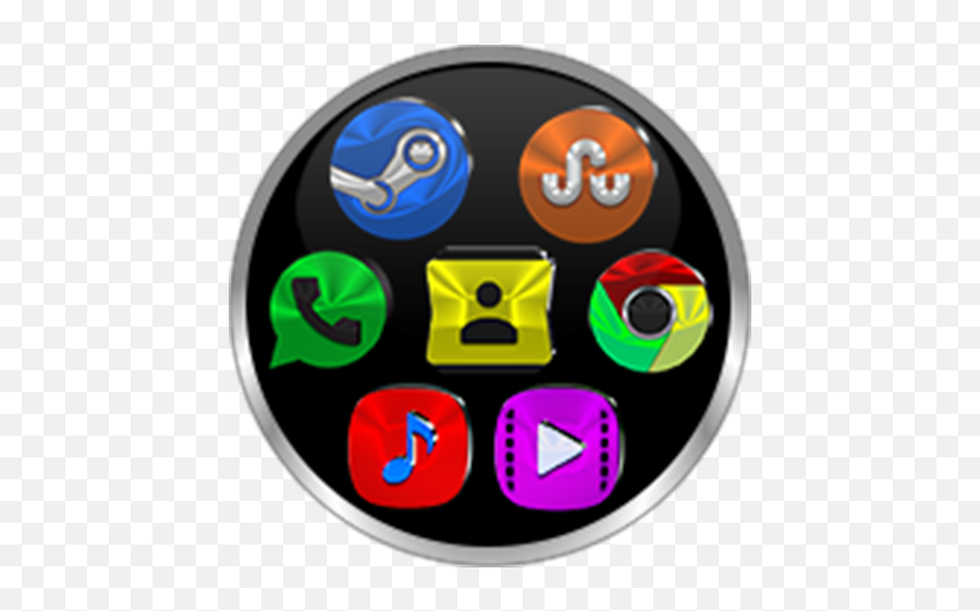 Download Colorful Nbg Icon Pack - Dot Png,Pokemon Icon Pack Android