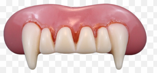 Download Fangs Vampire Png - Tongue,Vampire Teeth Png
