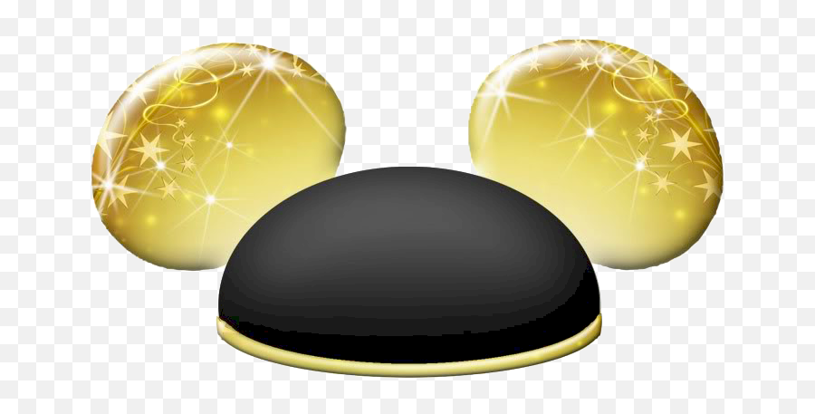 Gold Mickey Mouse Logo - Mickey Mouse Png,Mickey Mouse Ears Png
