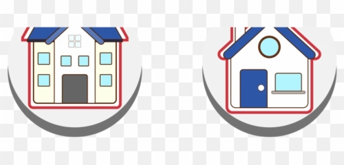 Color Cute House Icon Vector Ai Free Download - Pikbest png