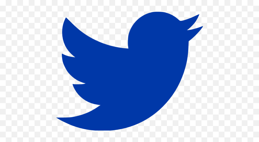 Royal Azure Blue Twitter Icon - Free Royal Azure Blue Social Twitter Logo Png,Blue Bird Icon