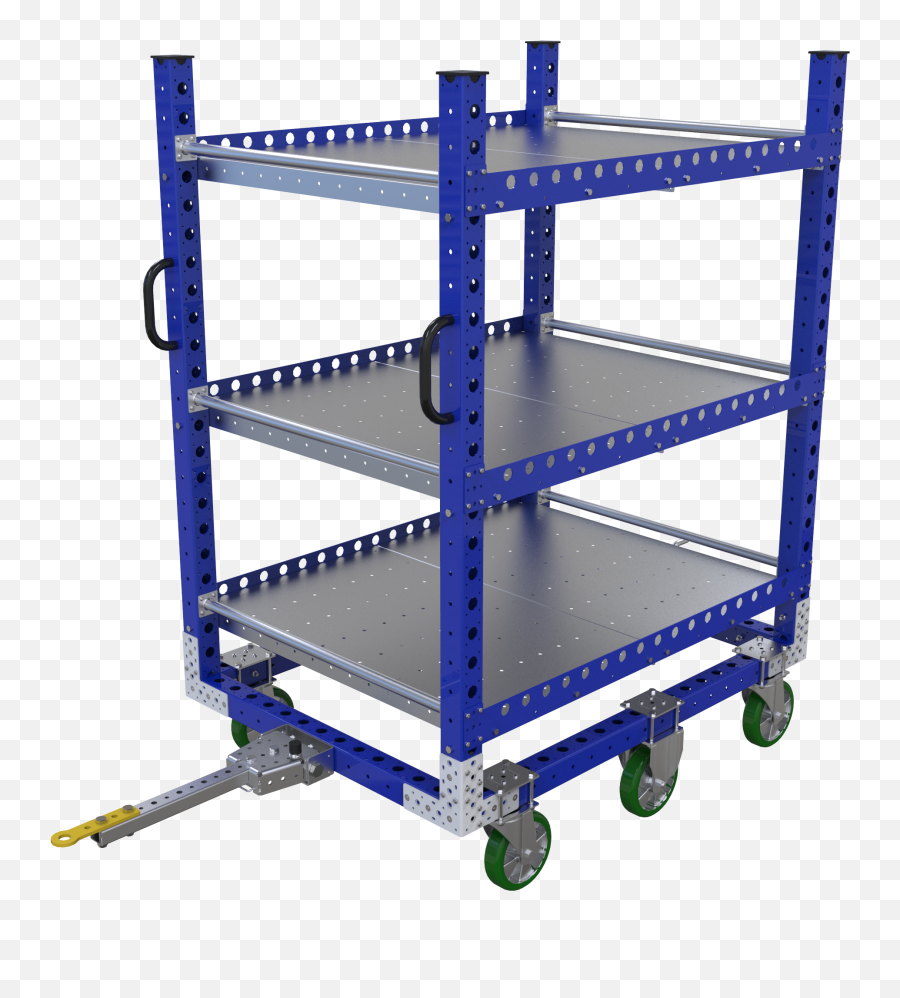 Shelf Cart 55 X 41 Inch Flexqube - Shelf Png,Inch Icon