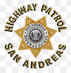 Sa Highway Patrol O - Rockstar Games Social Club Highway Patrol Badge Sahp png