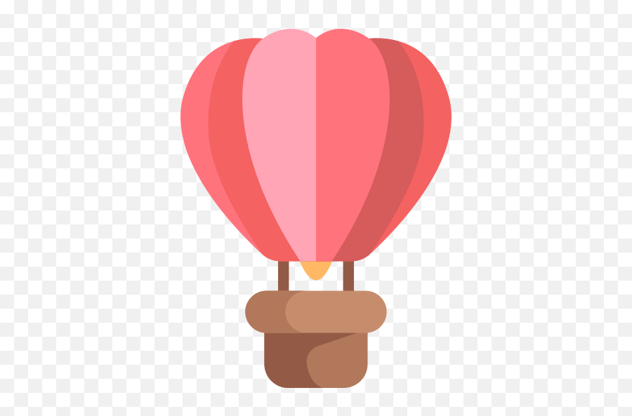 Hot Air Balloon Free Vector Icons Designed By Freepik - Heart Air Balloon Png,Ballon Icon