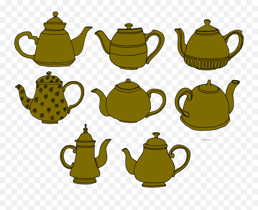 Teapot Basic Clipart Png - Clip Art,Teapot Png