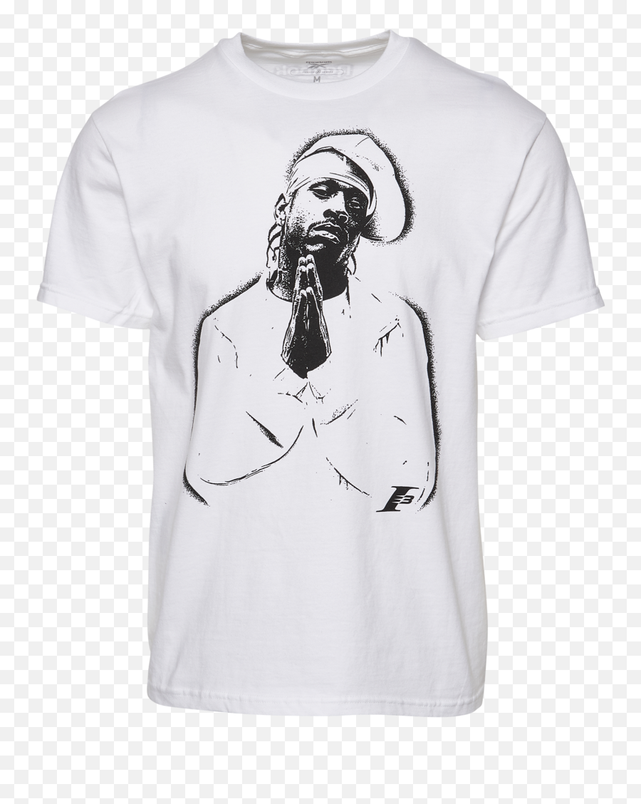 Reebok Allen Iverson Icon Praying Hands T - Shirt In White Short Sleeve Png,Icon Tshirts