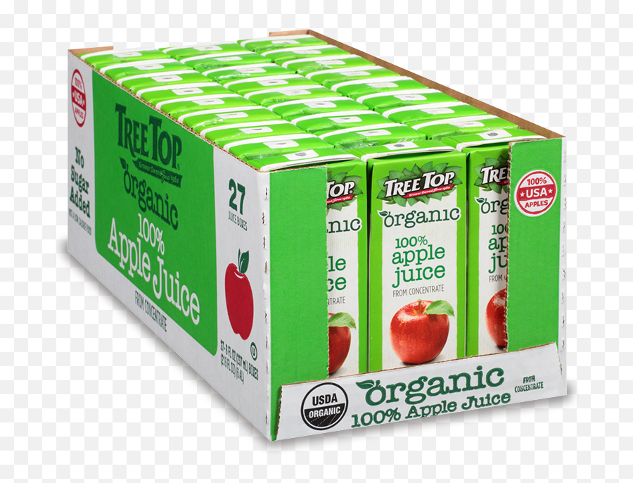Organic Apple Juice Box 27 Pack - Organic Apple Juice Box Png,Juice Box Png