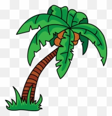 Scarce Palm Tree Drawing How To Draw A - Palm Draw Png,Scarce Png