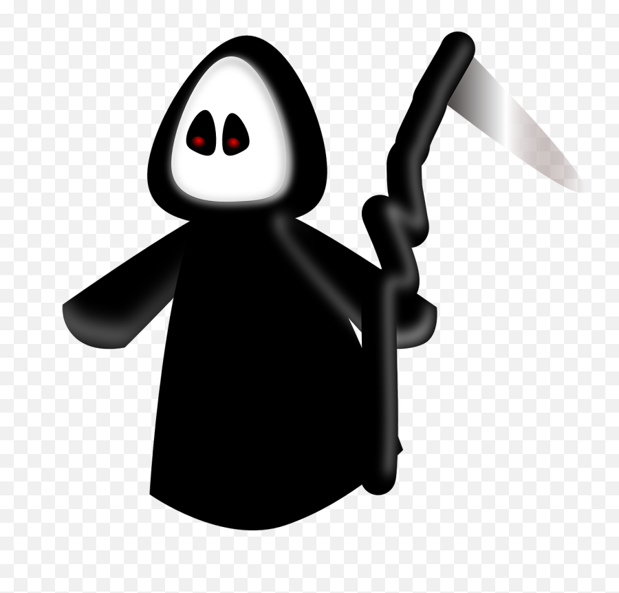 Reaper Death Dead - Free Vector Graphic On Pixabay Death Cartoon Png,Scythe Icon