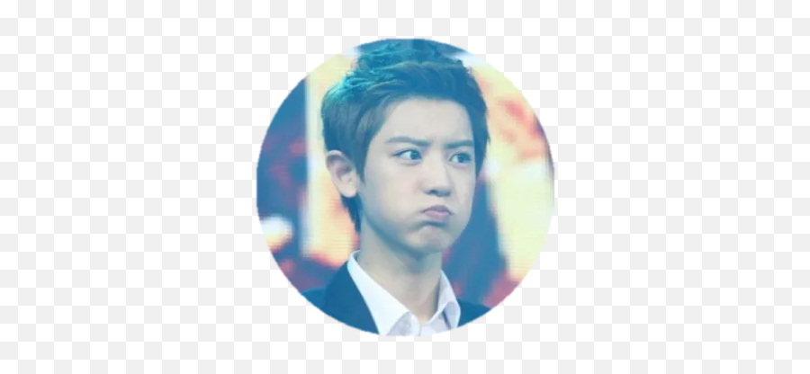 Chanyeol By You - Sticker Maker For Whatsapp Hair Design Png,Jimin Icon