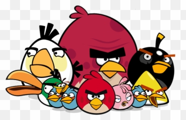 Angry Birds Group Transparent Png