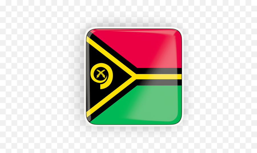Square Icon With Frame Illustration Of Flag Vanuatu - Vanuatu Flag Png,Custom Music Folder Icon