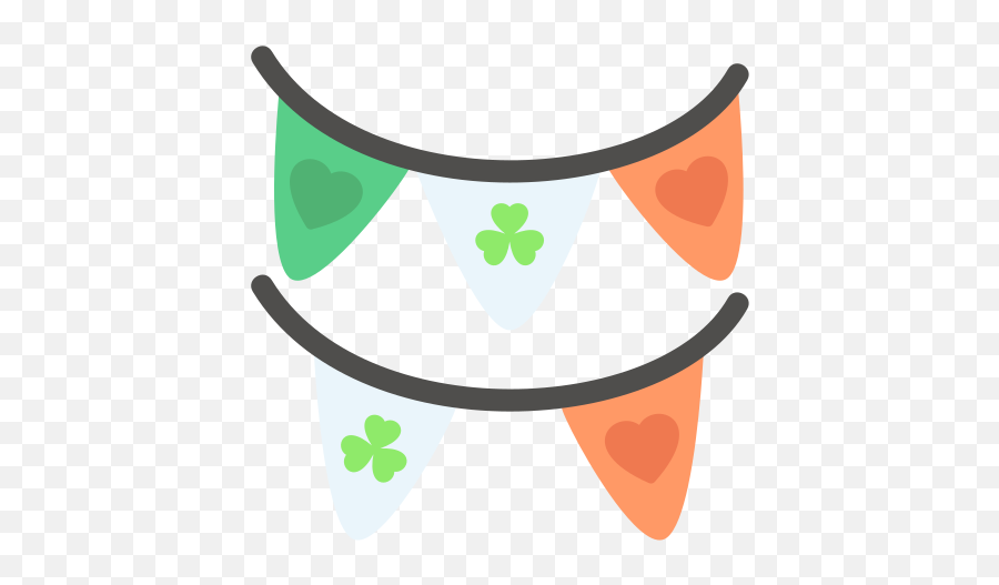 St Patricks Day Garlands Clover Irish Ireland Free - Happy Png,Irish Icon
