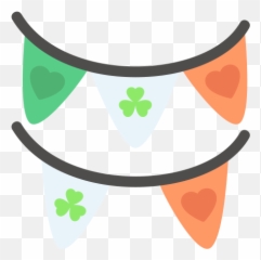 St Patricks Day Garlands Clover Irish Ireland Free - Happy png