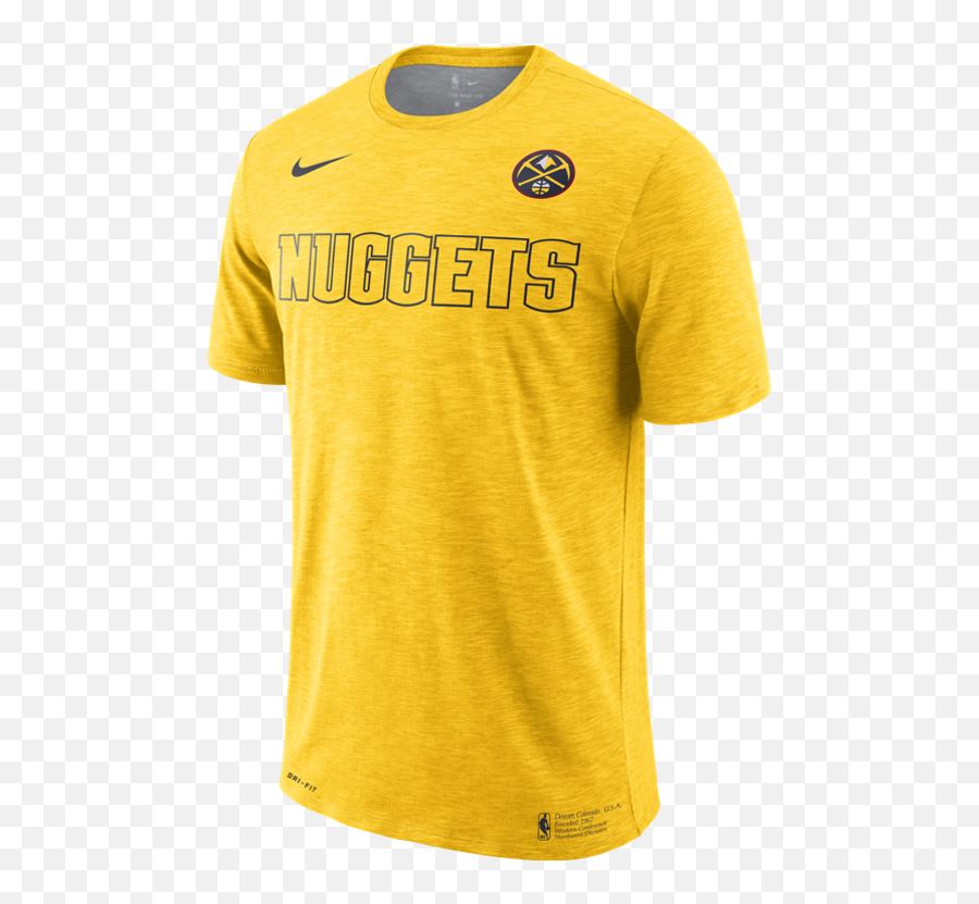 Nuggets 2019 Facility Logo Tee - South Africa Soccer Jersey Png,Gold Nike Logo