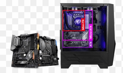 Mag Forge 100m Gaming Case The Most Innovative - Atx Msi Mag Forge 100m png