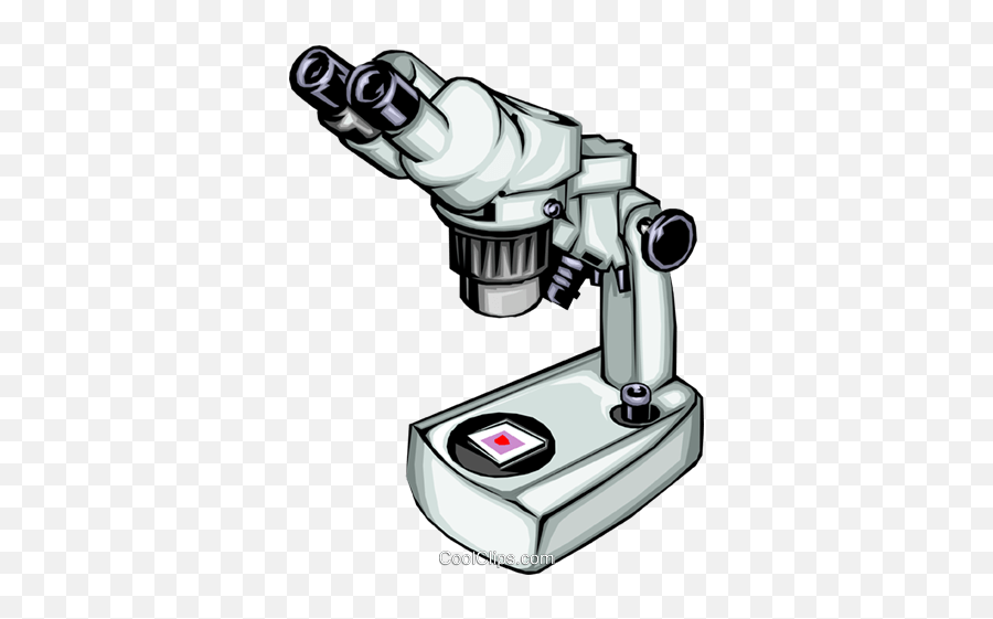 Microscope And Slide Royalty Free Vector Clip Art - Microscope And Slides Clip Art Png,Microscope Transparent Background