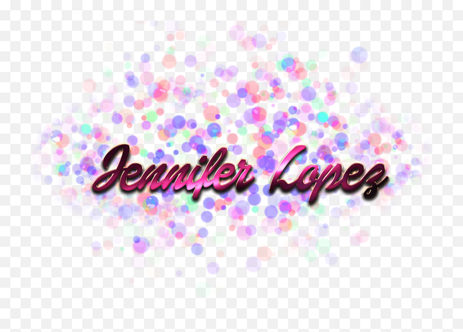 Jennifer Name Wallpapers - Jennifer Lopez Name Png,Jennifer Lopez Png