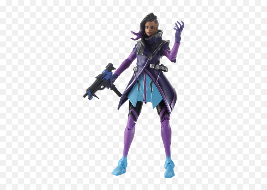 Overwatch Ultimates Series Sombra Collectible Action Figure - Overwatch Action Figures Png,Sombra Overwatch Png