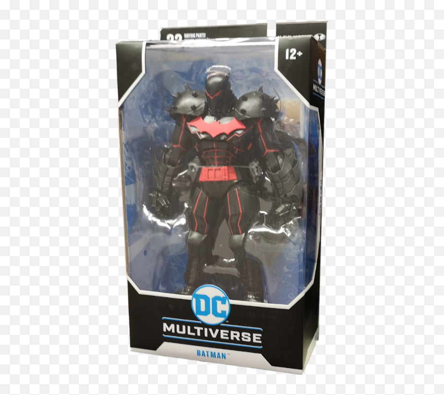 Dc Multiverse - Batman U0026 Robin Batman Hellbat Suit 7 Mcfarlane Action Figure Mcfarlane Toys The Batman Who Laughs Dc Multiverse Png,Batman And Robin Png