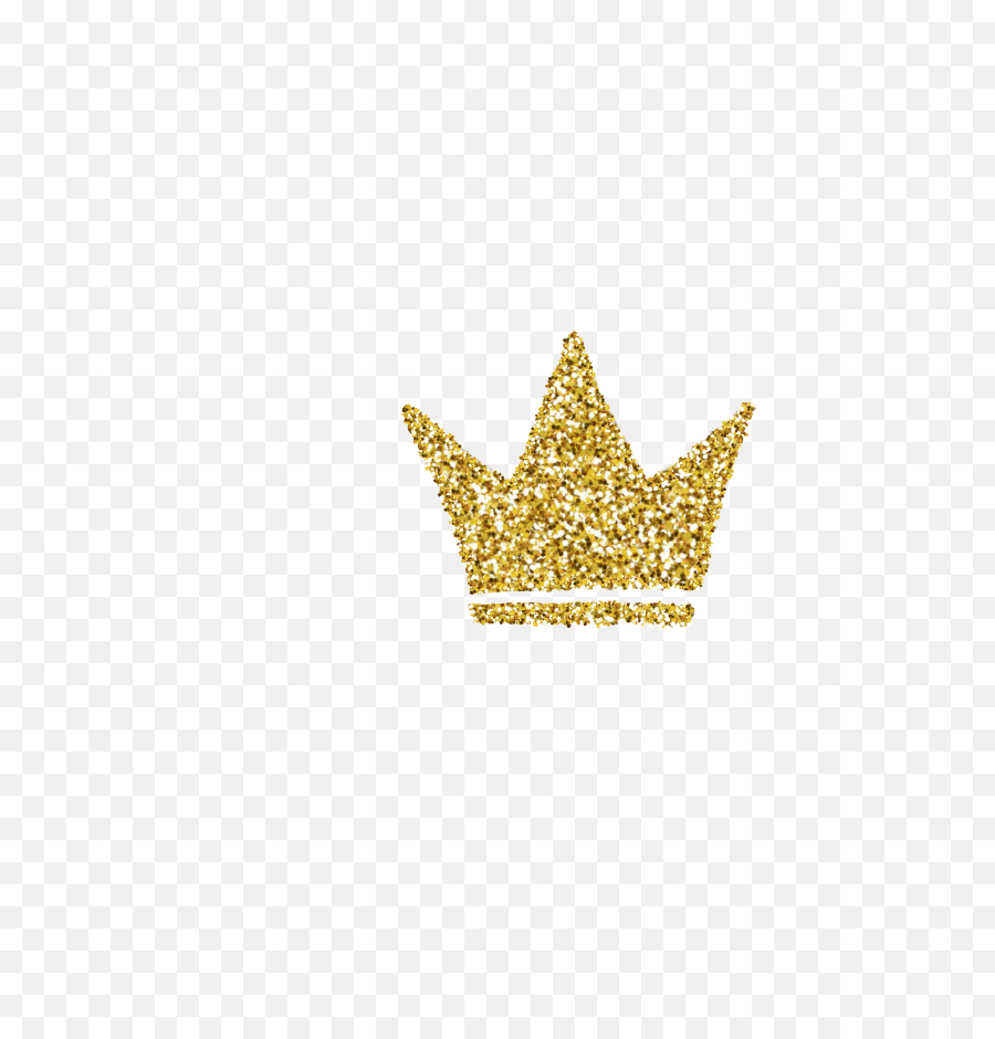 Crown Glitter Gold Sparkles Goldcrown Picsart - Glitter Gold Glitter Crown Clipart Png,Gold Sparkle Png