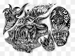 Transparent Background Img50 - Tattoo Sleeve Png