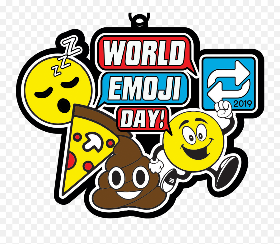 Mile 5k 10k 13 - World Emoji Day 2019 Png,World Emoji Png