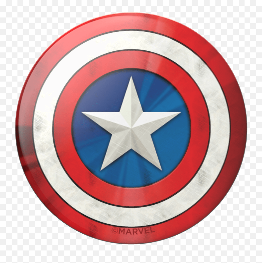 Captain America Logo Popsockets Popgrip - Captain America Pop Socket Png,Captian America Logo
