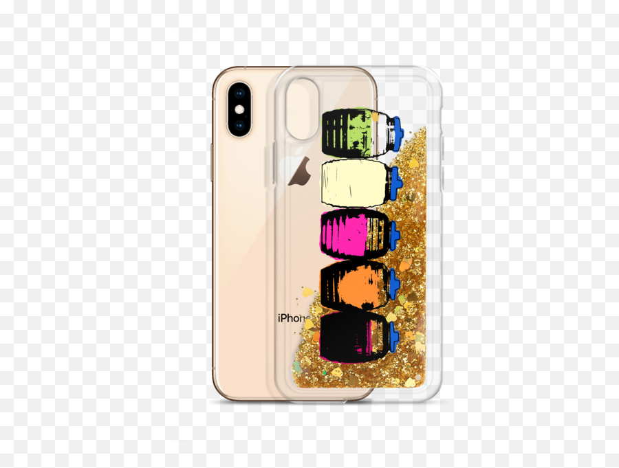 Aguas Frescas Liquid Glitter Case Xica Co Online Store - Iphone Xs Png,Aguas Frescas Png