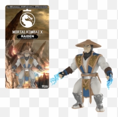Funko Action Figure Mortal Kombat - Mortal Kombat 11 Raiden Toy Png,Raiden Png
